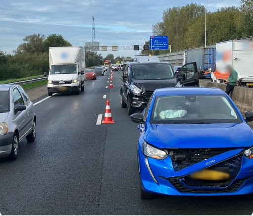 VERTRAGING DOOR ONGELUK A15 RICHTING GORINCHEM - Waterweg-Actueel